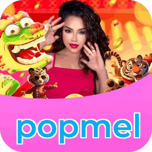 Interface do aplicativo popmel mostrando jogos disponíveis no iOS e Android